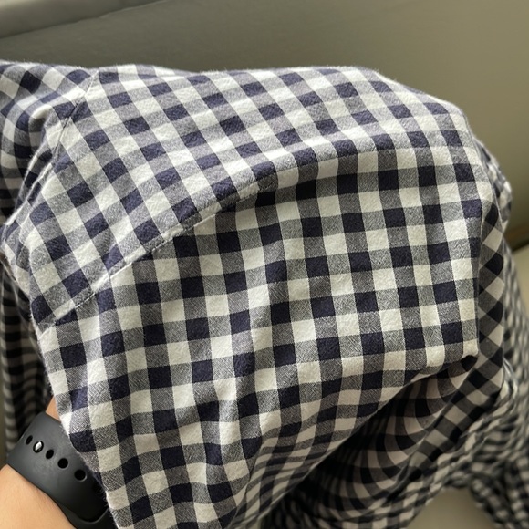 Talbots women’s blouse, Plaid/checkered - Picture 2 of 4